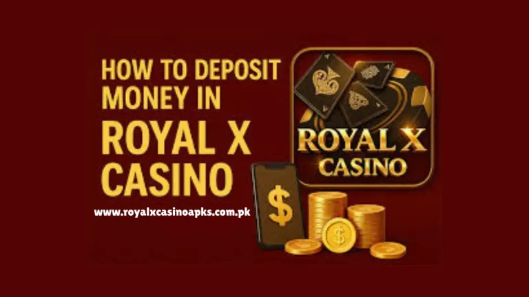 Deposit Money in Royal X Casino